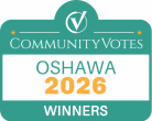 CommunityVotes Oshawa 2026 Winners decal